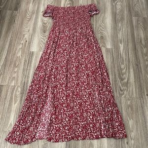 Off the shoulder dress